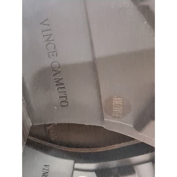 Vince Camuto Kerivini Leather Moto Boot Taupe Brown Woman's 8 EUC $149 Retail - Picture 13 of 15